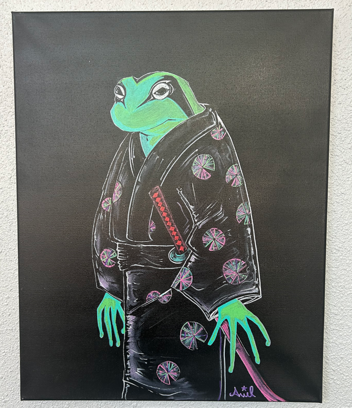 7 of 29 Samurai Frog